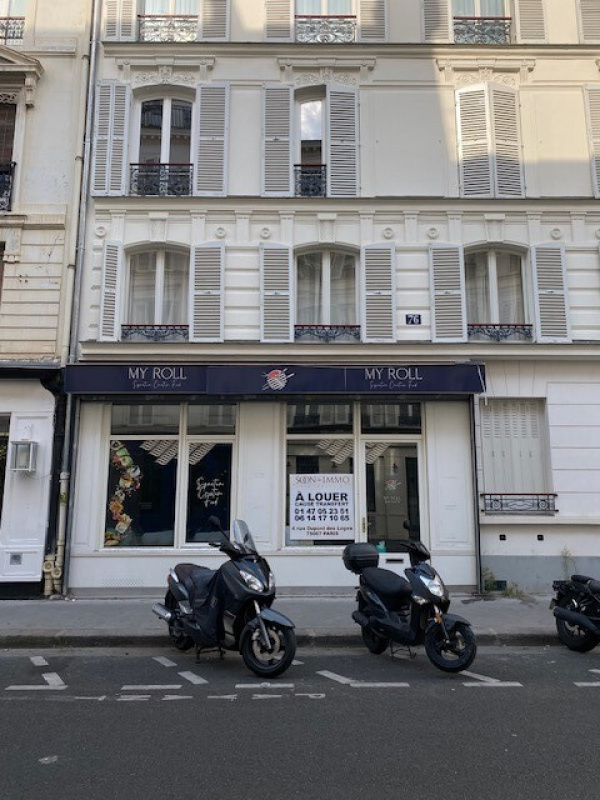 Location Immobilier Professionnel Local commercial Paris 75017